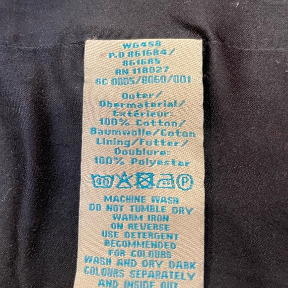 Boden black A-line skirt with embroidery, size 10L - Picture 3 of 8